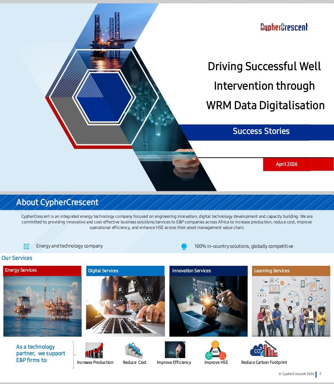 Driving Successful Well Intervention through WRM Data Digitalization - SEPAL WRM